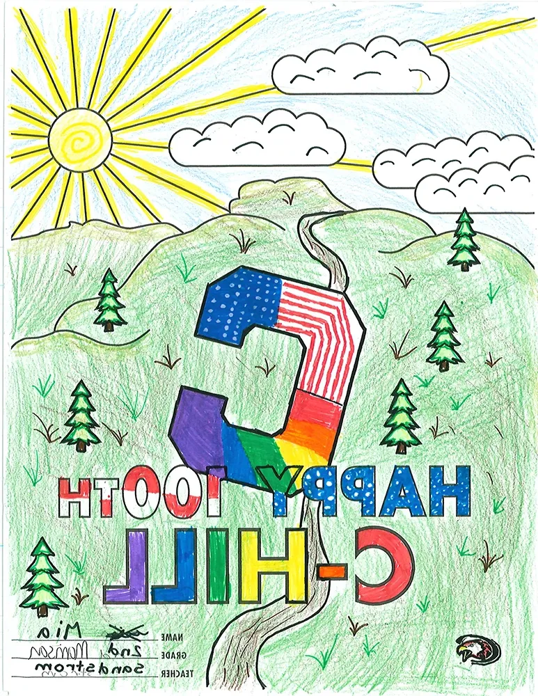 C-Hill coloring page